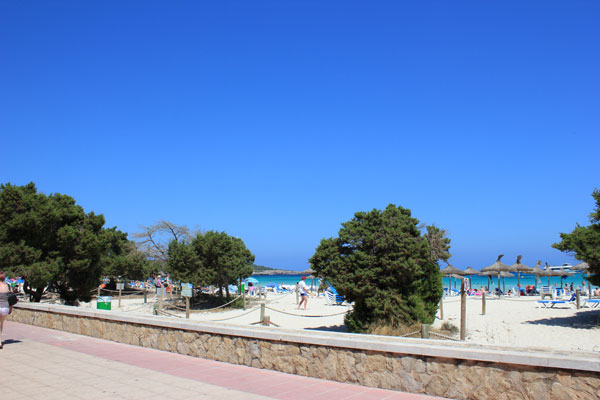 Foto vom Sa Coma Mallorca Strand